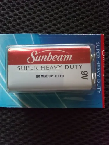 Pila Batería Sunbeam 9v. Nueva.