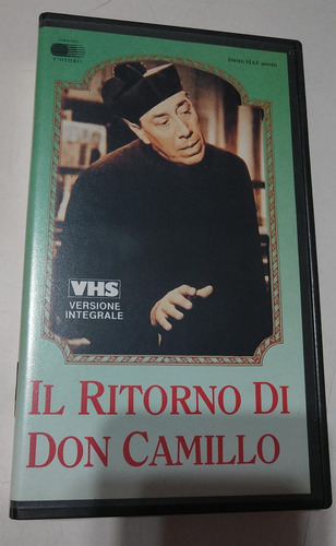 Julien Duvivier Il Retorno Di Don Camillo Vhs Original (Usado)