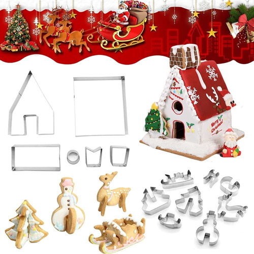 Shenghai Juego Cortador Galleta Navidad Favorite Holiday