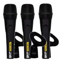 Comprar Set De Microfonos X3u Skp Pro33k Dinamico Cardioide + Pipeta