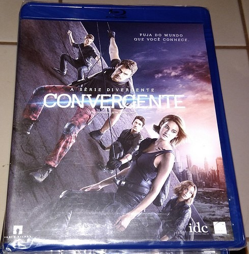 Blu-ray A Série Divergente - Convergente (lacrado)