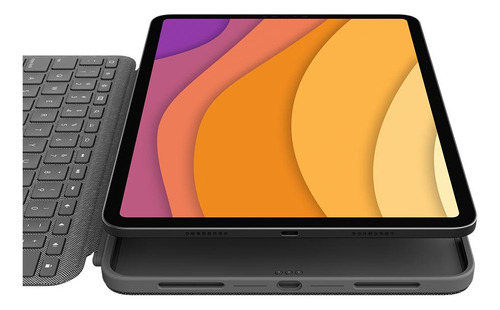 Funda Logitech con teclado y panel táctil para iPad Air de cuarta generación