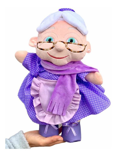 Abuelos Up Viejita Elie Peluche 40cms Perfumada