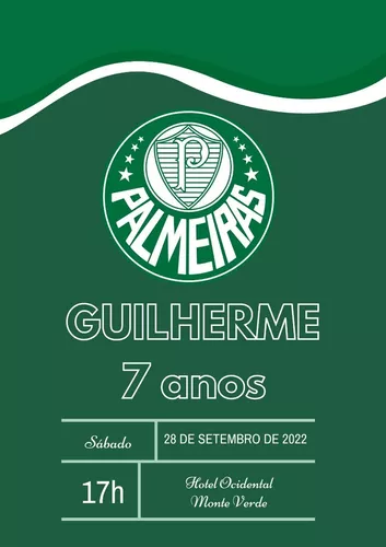 Convite do Palmeiras convites