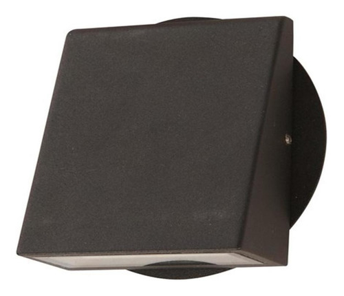 Aplique Pared Moderno Exteriores Negro Luz Led 3w Lumimexico 04824-2