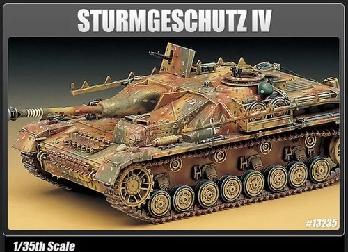 Kit Academy German Tank Sturmgeschütz Sdkfz. 167 1/35 #13235 | Parcelamento sem juros