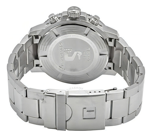Relógio Tissot Seastar 1000 Chronograph T120.417.11.041.03 Cor da correia Prateado Cor do bisel Azul Cor do fundo Azul