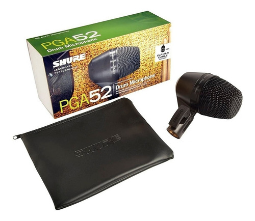 Imagen 3 de 4 de Microfono Shure Pga52 Mic De Bombo Batería Percusión Estudio