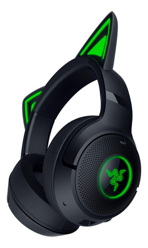 Auriculares gamer Razer Gamer RZ04-04860500-R3U1 negro con luz LED