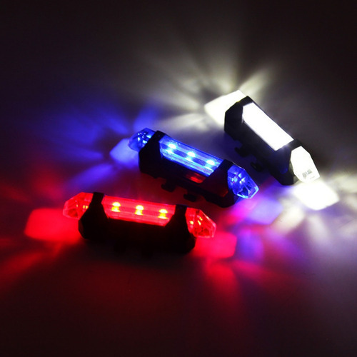 Luz Bicicleta Led Recargable Usb Ciclismo Delantera Trasera