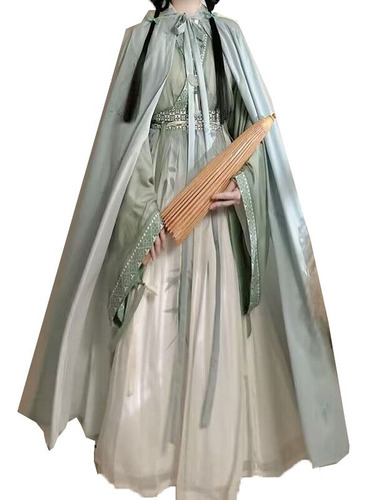 Vestido Hanfu Para Mujer, Disfraz Antiguo De La Dinastía Son