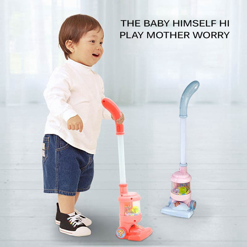 Aspirador De Pó Elétrico Infantil Toy Simulation Vacuum Catc
