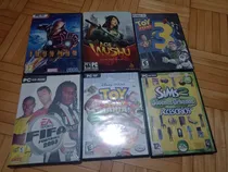 Comprar Lote Juegos Originales De Pc Fifa 2003 + Sims 2 + Otros