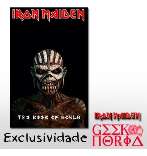 Imã Criativo Personalizado Rock - Iron Maiden