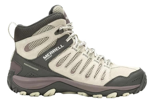 Botin Outdoor Mujer Merrell Crosslander 3 Mid Silver