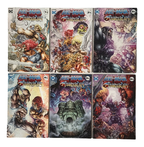 Thundercats Y He-man Y Los Amos Del Universo Comic Crossover (Usado)