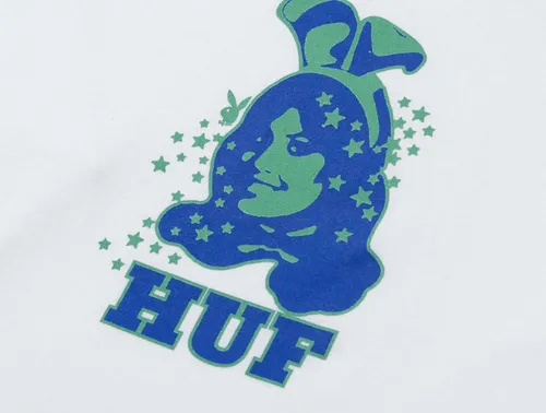 Polera Huf Playboy Bunny Hombre Blanco