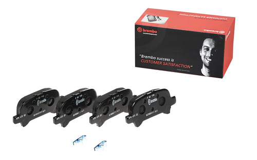 Balatas Traseras Bajos Metales Camry V6 3.0l 00 Al 01 Brembo