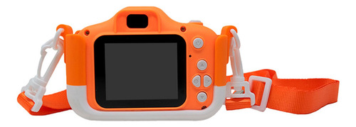 Camara Digital Kids Necnon Ncd-kids2 8mp Zoom 4x 30fps Zorro Naranja