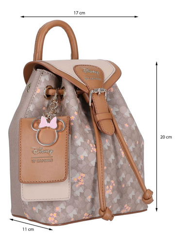 Mochila Para Mujer Minnie W Capsule Taupe Multi Hbbasted3cw Color TAUPE MULTICOLOR