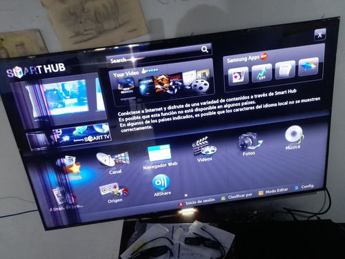 Imagen 5 de 8 de Tv Samrt Samsun De 55 Pulgadas Modelo Un55d8000