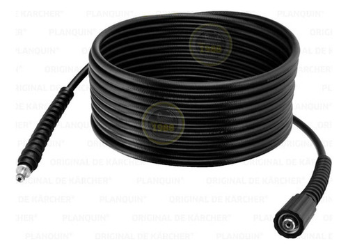 Manguera De Alta Presión P/ Kärcher® M22-vástago 12m, 140bar Color Negro