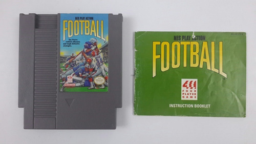 Juego Nes Play Action Footbal Nintendo Nes Americano /manual