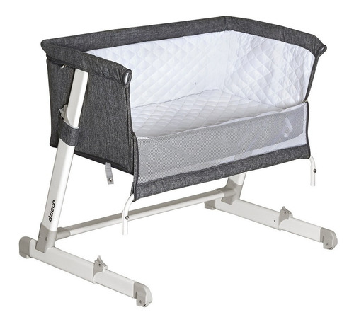 Imagem 2 de 4 de Berço Portátil Co Sleeper Lettino Cinza Galzerano Dzieco