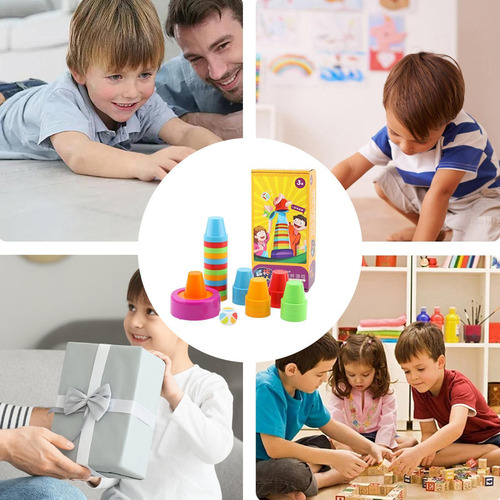 Juego De Apilamiento De Vasos For Niños Juego De Apilamient