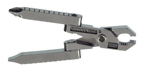 Swiss Tech Key Ring Multi-tool, Solid Stainless