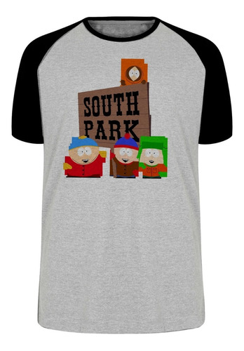 Camiseta Luxo South Park Turma Série Cartman Seriado Desenho