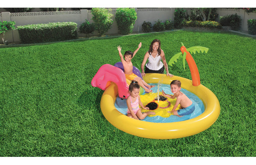 Piscina Y Juegos Inflable Sunnyland Bestway 2.37x2.01x1.04m