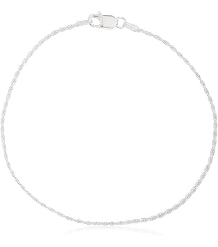 Jotw Sterling Silver 2mm Rope Chain - Available In 7  To 40 