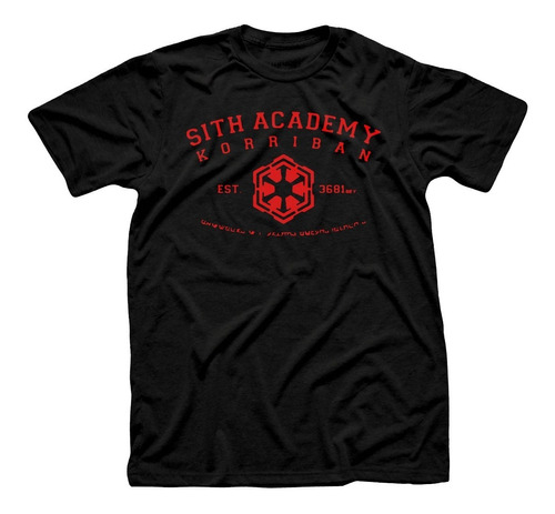 Remera Algodón Diseño Mandalorian Sith Academy Korriban 16