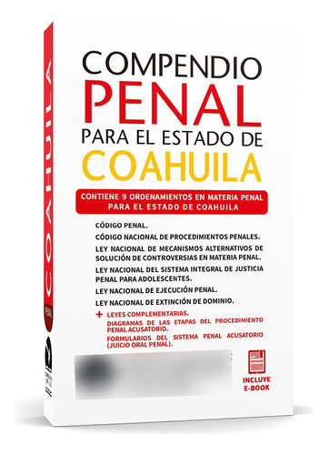 Código Penal De Coahuila ( Compendio Penal )