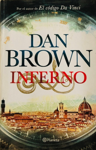 Libro Inferno De Dan Brown / Editorial Planeta / Como Nuevo!