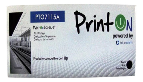 Toner De Impresión Printon Pto7115a