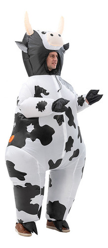 Halloween Vaca Hinchable Disfraz Juego De Rol Lindo Divertido