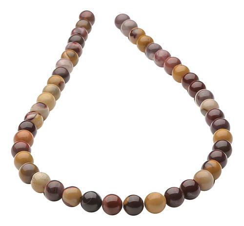 Mokaita 8mm Piedra Natural Alta Calidad Mookaite Cuarzo