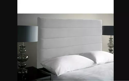 Cabecero de cama Blanco Envejecido, 100x70 cm, Modelo Mosaico 166, Cabecero  de cama en madera Calada