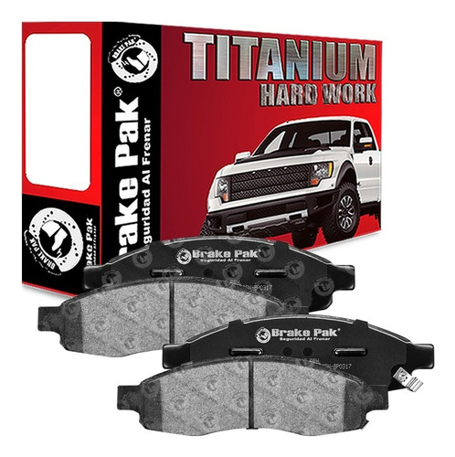 Pastillas De Frenos Marca Brake Pak Para Nissan Titan