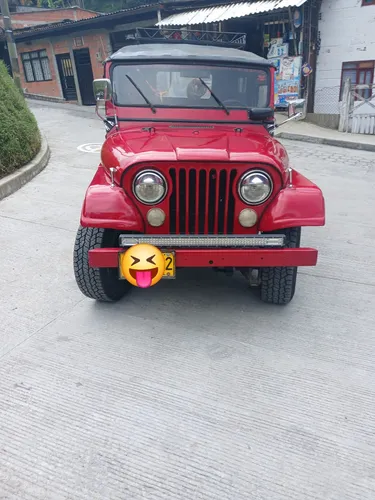 Venta De Campero, Jeep Willis J6, Carpado, Color Rojo, Model