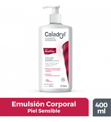 Emulsión Cuerpo Caladryl Cuidados Intesivos P Sensible 400ml