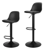 Comprar Juego De 2 Taburetes De Bar, Taburetes De Bar Giratorios Con