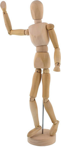 Figura Humana De Madera - Maniquí Muñeco Para Arte Dibujo