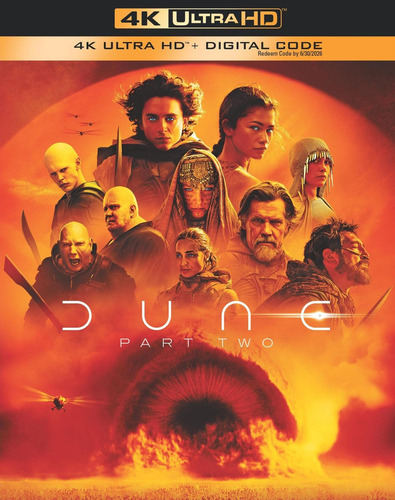 Blu Ray 4k Ultra Hd Dune 2 Original Estreno Duna 