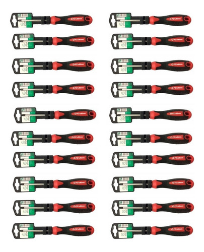 Kit 20 Chaves Pozidriv Ht Industrial N1x80 M/m