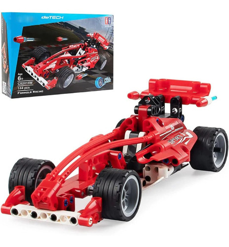 Bloques Formula Racing Armable 144 Pcs Friccion - Detech