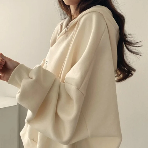 Sudadera Holgada Con Capucha - Jersey Casual Para Mujer