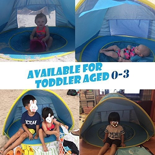 Carpa De Piscina Para Playa / Bebés De 0-3 Años
